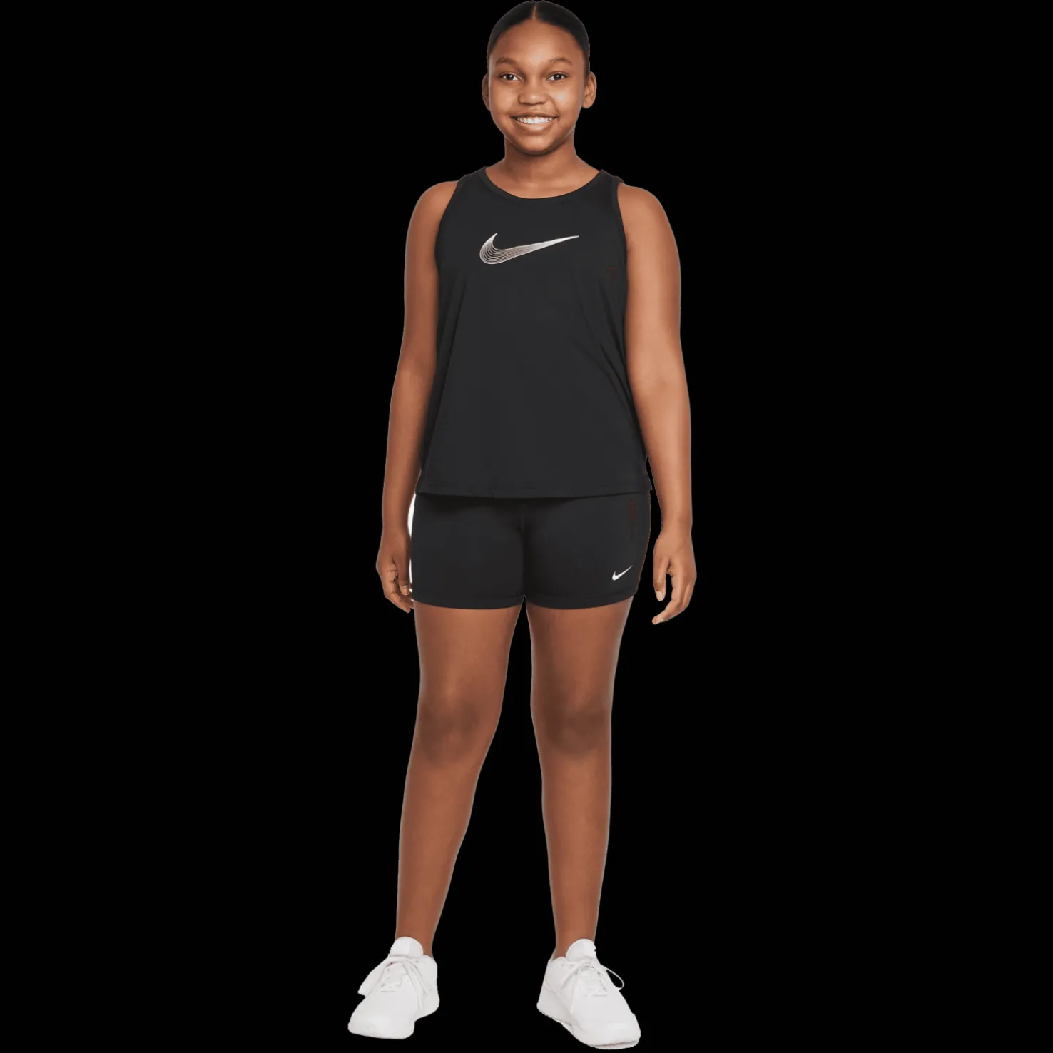 Pro Dri-FIT Plus Size, nuorten treenishortsit - Urheilushortsit - Pro Dri-FIT Plus Size, nuorten treenishortsit
