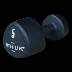 Pro Dumbbell 5kg Rubber, käsipaino - Käsipainot - Pro Dumbbell 5kg Rubber, käsipaino