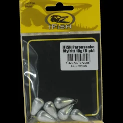 Päronsänke Blyfritt 10g, (6-pk) - Kalastustarvikkeet - Päronsänke Blyfritt 10g, (6-pk)