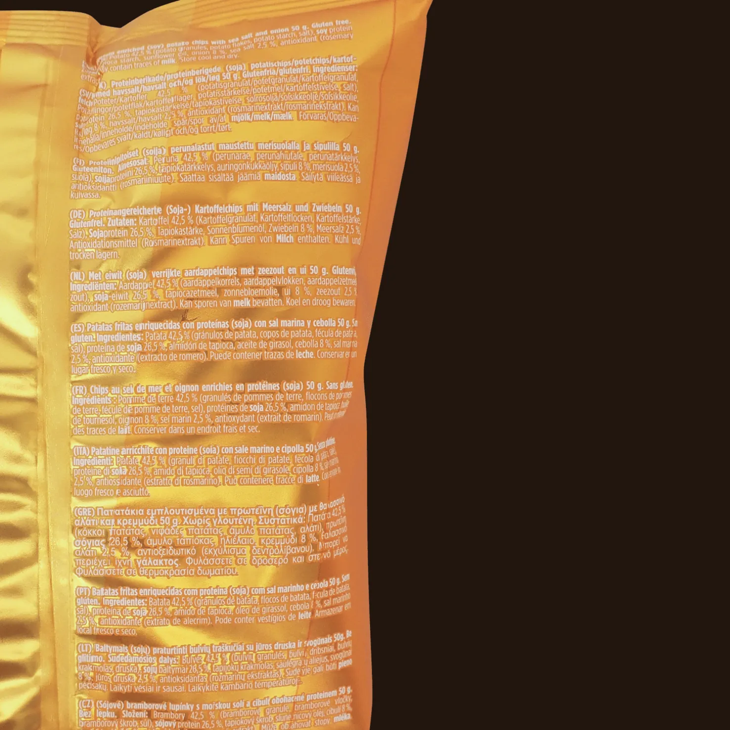 Protein Chips Grill 50G, perunalastut - Superfood ja luonnolliset ravinteet - Protein Chips Grill 50G, perunalastut