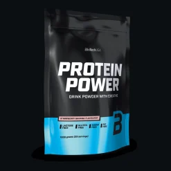 Protein Power Banana-Strawberry, proteiinijauhe - Proteiinilisät - Protein Power Banana-Strawberry, proteiinijauhe