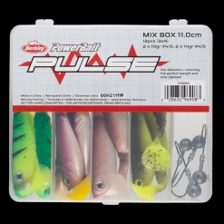 Pulse Shad Box 11cm Incl. Jigheads, jiggsett - Viehelajitelmat - Pulse Shad Box 11cm Incl. Jigheads, jiggsett