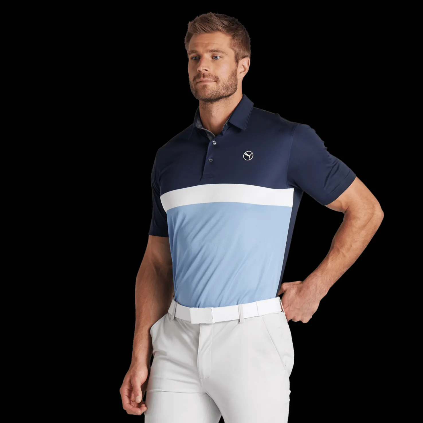 Pure Colorblock Polo, miesten pikeepaita, golfiin - Golfpaidat Ja -Pikeet - Pure Colorblock Polo, miesten pikeepaita, golfiin