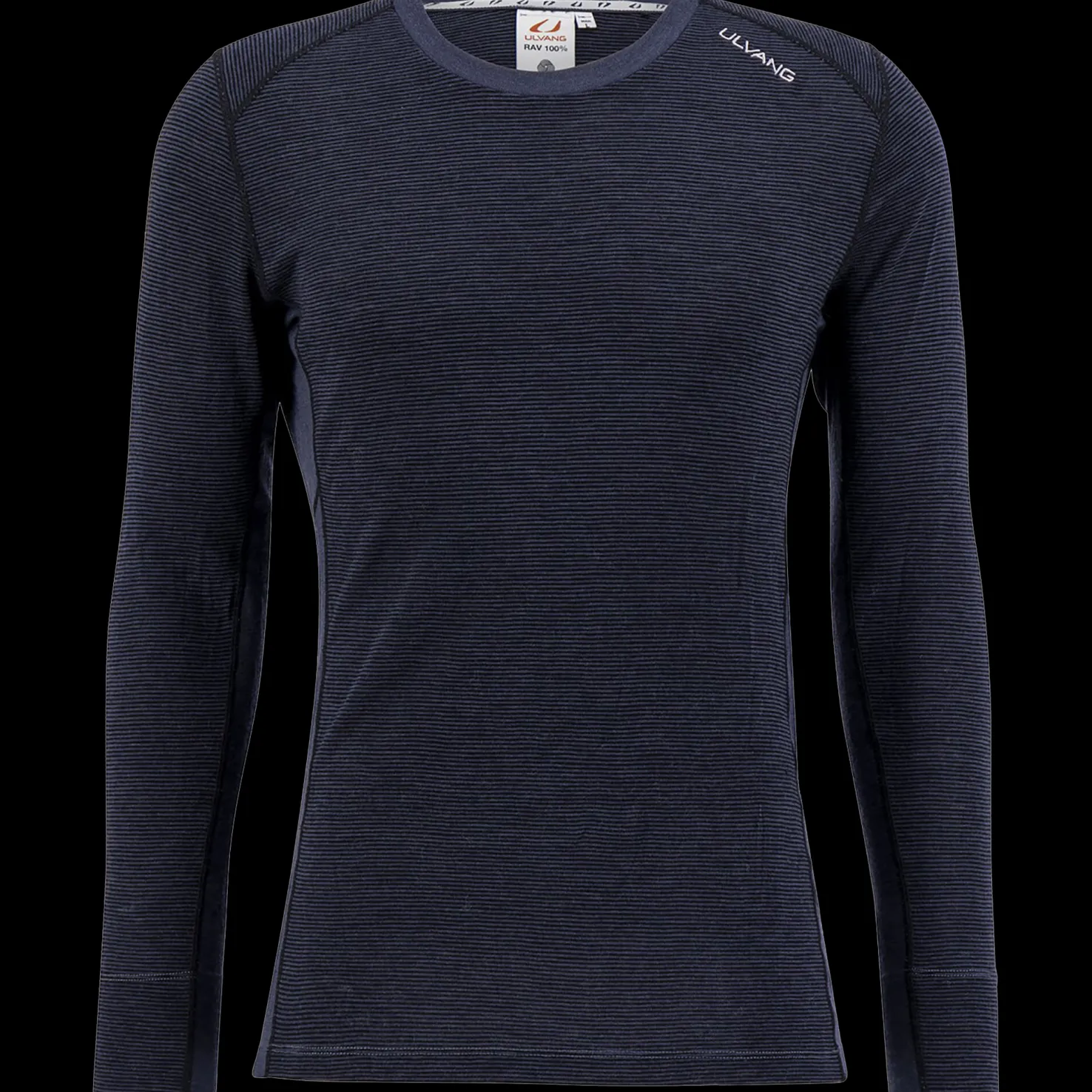 Rav 100% Round Neck, villapaita miehet - Villakerrastot yläosat miehet - Rav 100% Round Neck, villapaita miehet