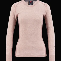 Rav 100% Round Neck W, villapaita naiset - Villakerrastot yläosat naiset - Rav 100% Round Neck W, villapaita naiset