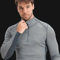 Rav 100% Turtle Neck Half Zip, villapaita miehet - Villakerrastot yläosat miehet - Rav 100% Turtle Neck Half Zip, villapaita miehet