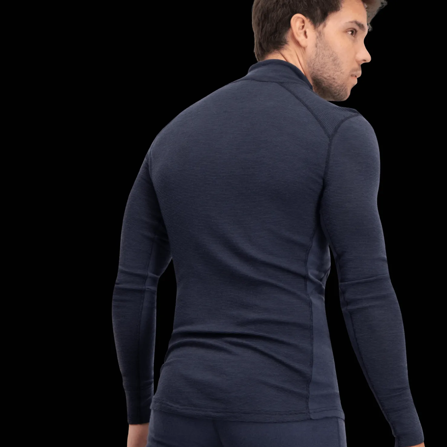 Rav 100% Turtle Neck Half Zip, villapaita miehet - Villakerrastot yläosat miehet - Rav 100% Turtle Neck Half Zip, villapaita miehet