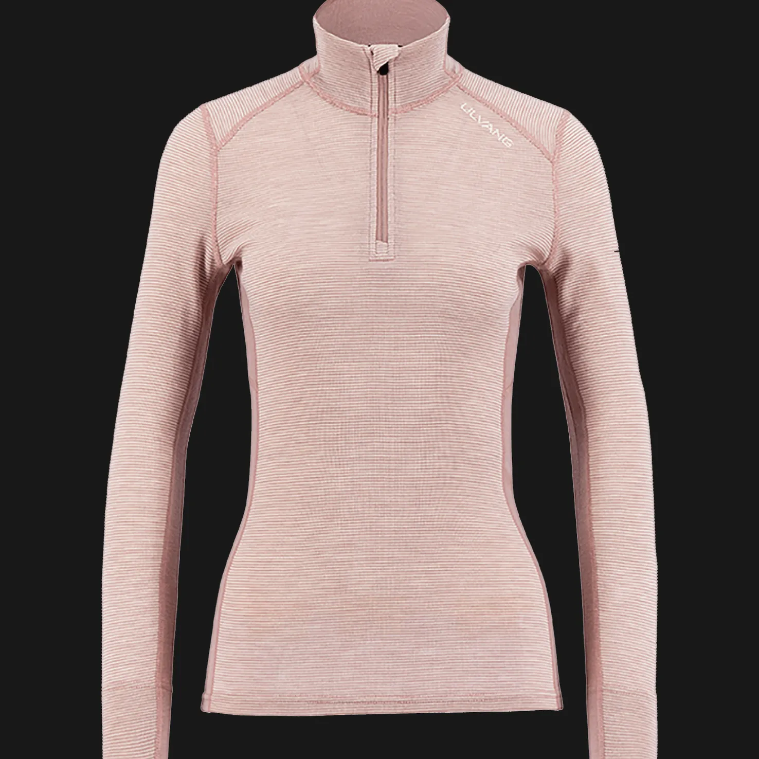 Rav 100% Turtle Neck Half Zip, villapaita naiset - Villakerrastot yläosat naiset - Rav 100% Turtle Neck Half Zip, villapaita naiset
