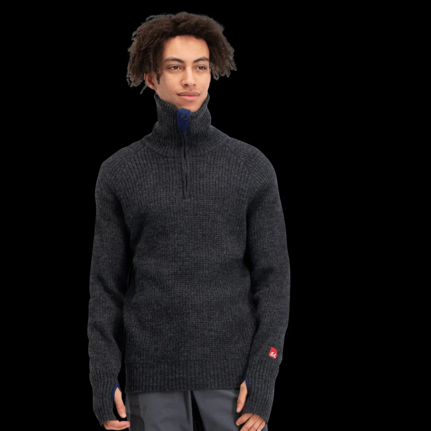 Rav sweater w/zip, unisex villapaita - Villapaidat - Rav sweater w/zip, unisex villapaita