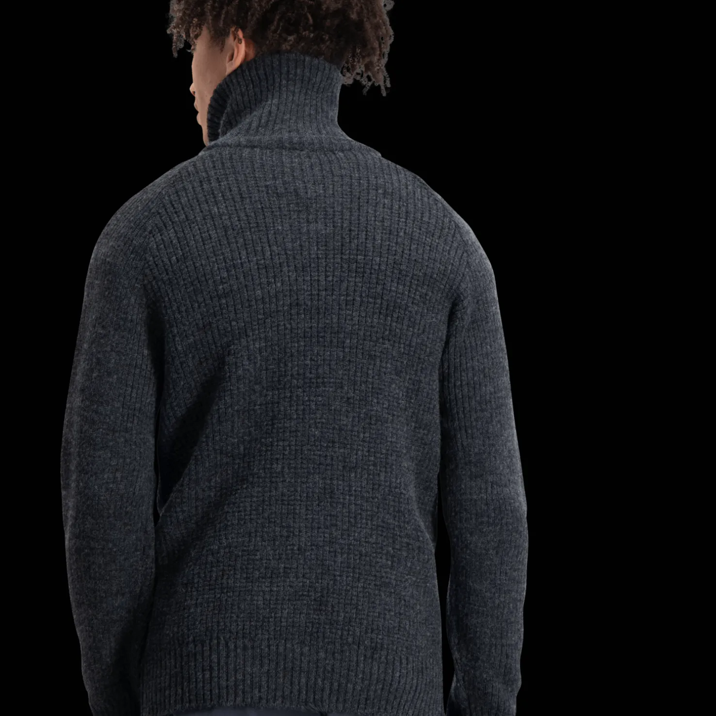 Rav sweater w/zip, unisex villapaita - Villapaidat - Rav sweater w/zip, unisex villapaita