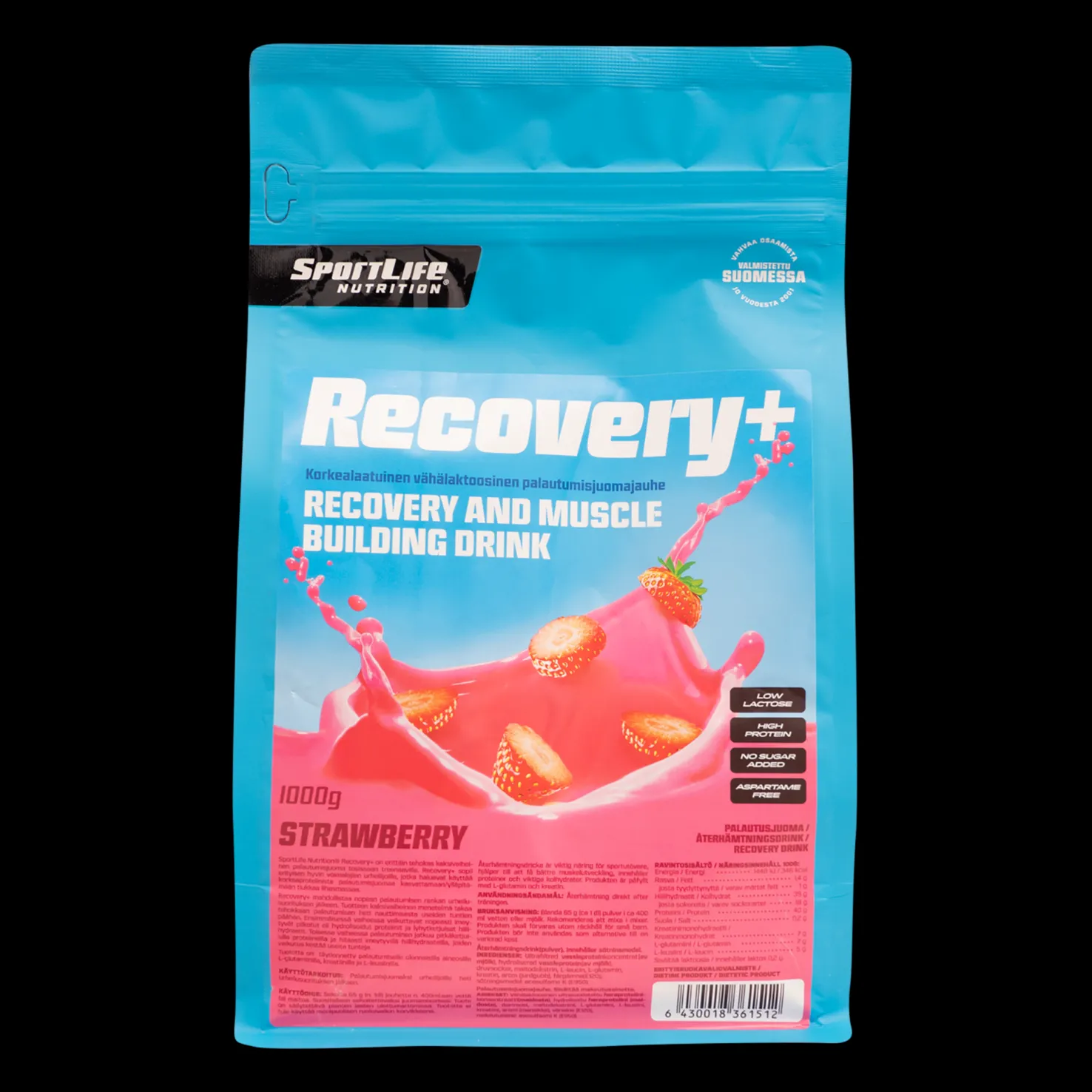 Recovery+, palautusjuoma - Proteiinilisät - Recovery+, palautusjuoma
