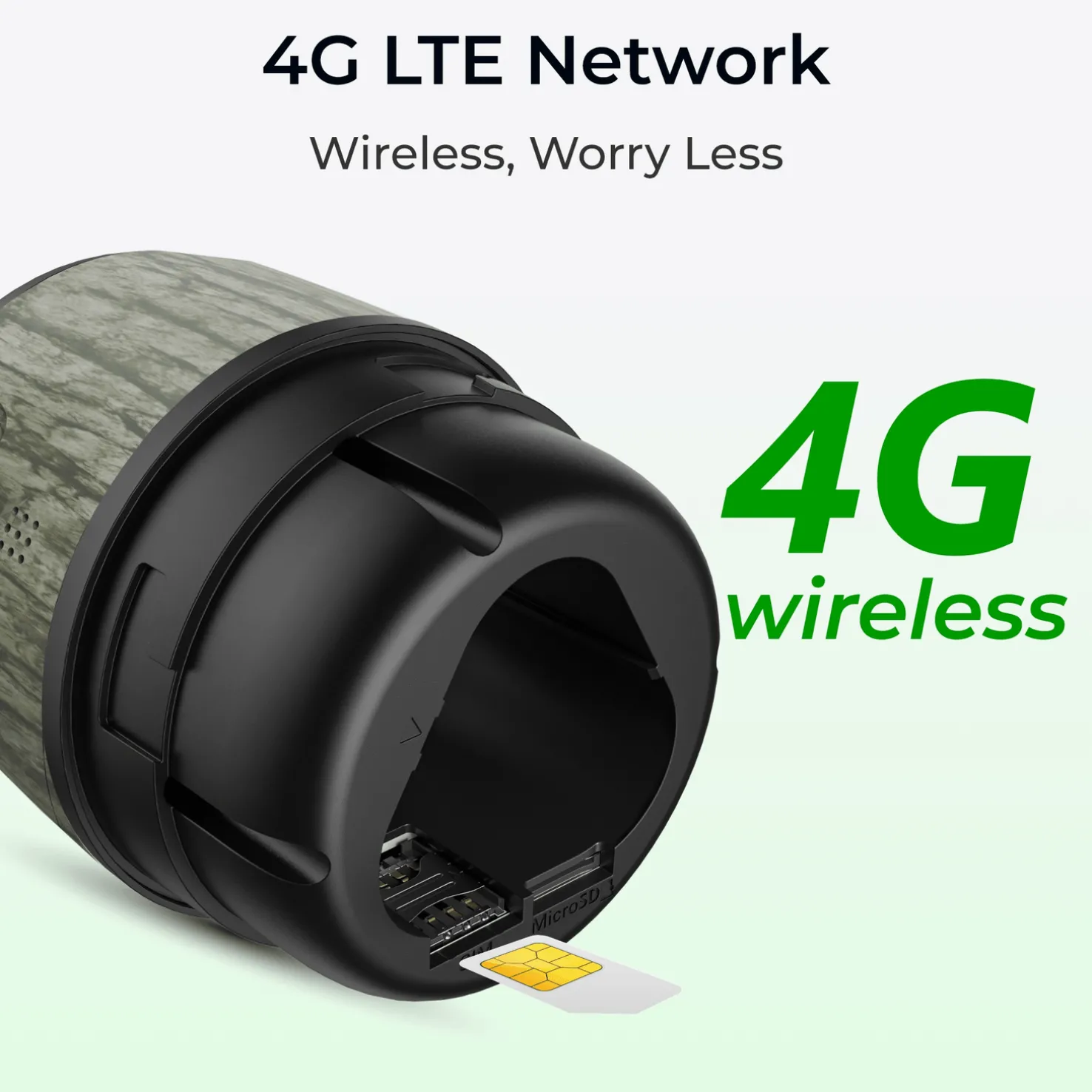 Reolink GO Plus Camo, paristokäyttöinen 4G-kamera - Riistakamerat - Reolink GO Plus Camo, paristokäyttöinen 4G-kamera