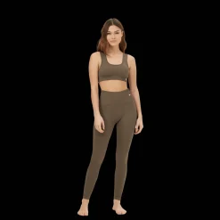 Ribbed Seamless Square Bra, naisten urheiluliivit - Kevyt Tuki - Ribbed Seamless Square Bra, naisten urheiluliivit