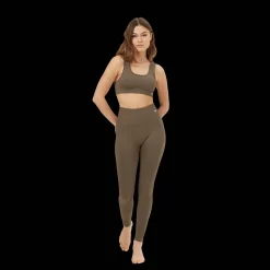 Ribbed Seamless Tights, naisten treenitrikoot - Treenitrikoot - Ribbed Seamless Tights, naisten treenitrikoot