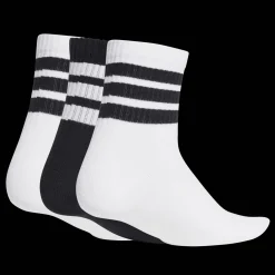 Ribbed Socks 3 Pairs, nuorten sukat - Puuvillasukat - Ribbed Socks 3 Pairs, nuorten sukat