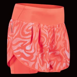 Road All Over Print 2-n-1 3,5in Short, naisten juoksushortsit - Treenishortsit - Road All Over Print 2-n-1 3,5in Short, naisten juoksushortsit