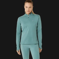 Road Winter 1/2 Zip Mid Layer, naisten treenipaita - Treenipaidat - Road Winter 1/2 Zip Mid Layer, naisten treenipaita