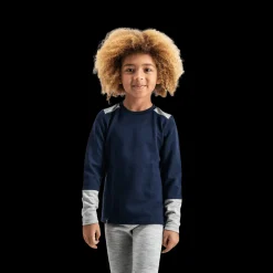 Røros, lasten villakerrastosetti - Pitkät Alushousut - Røros, lasten villakerrastosetti