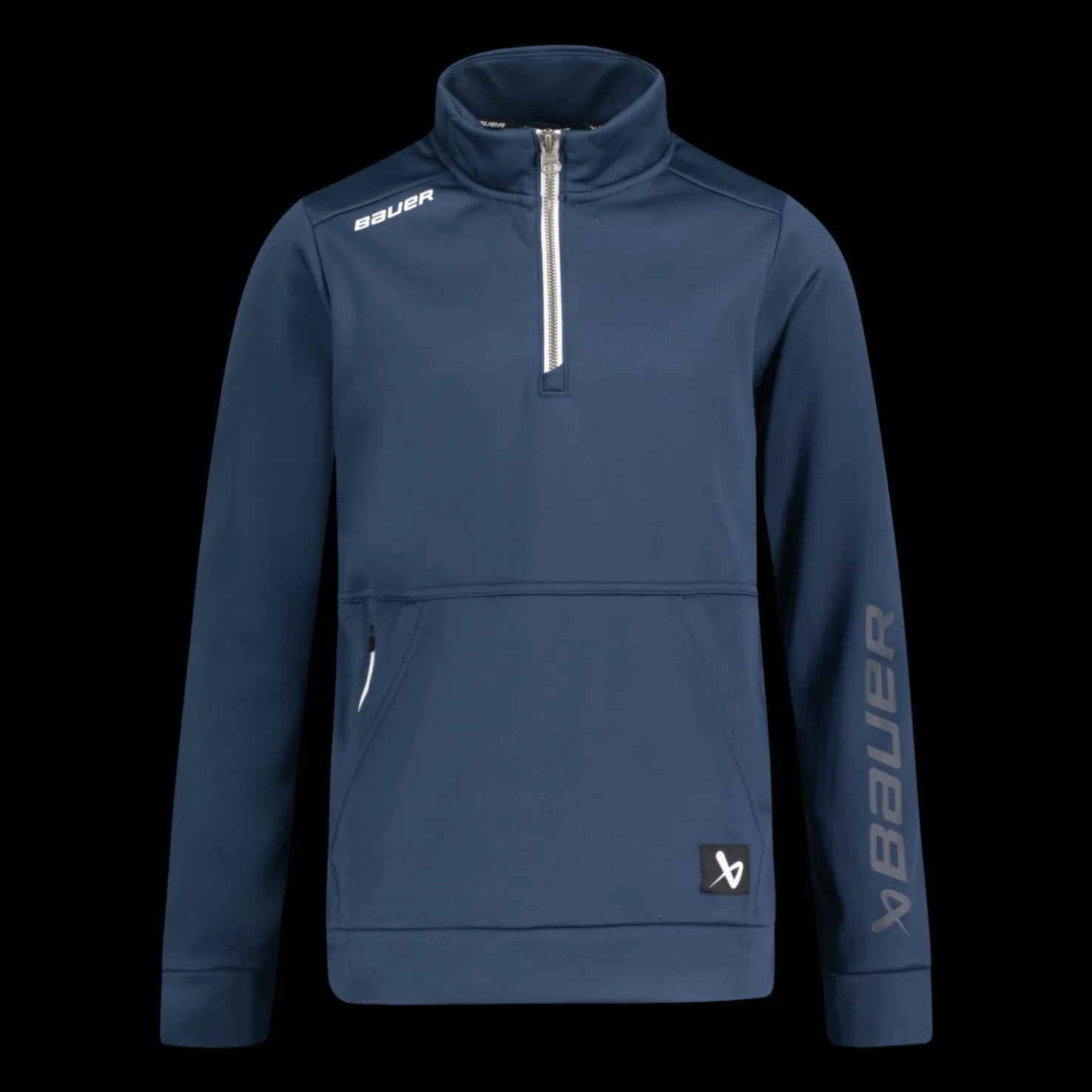 S23 Team Fleece 1/2 Zip 24/25, nuorten paita - T-Paidat Ja Shortsit Jääkiekkoon - S23 Team Fleece 1/2 Zip 24/25, nuorten paita