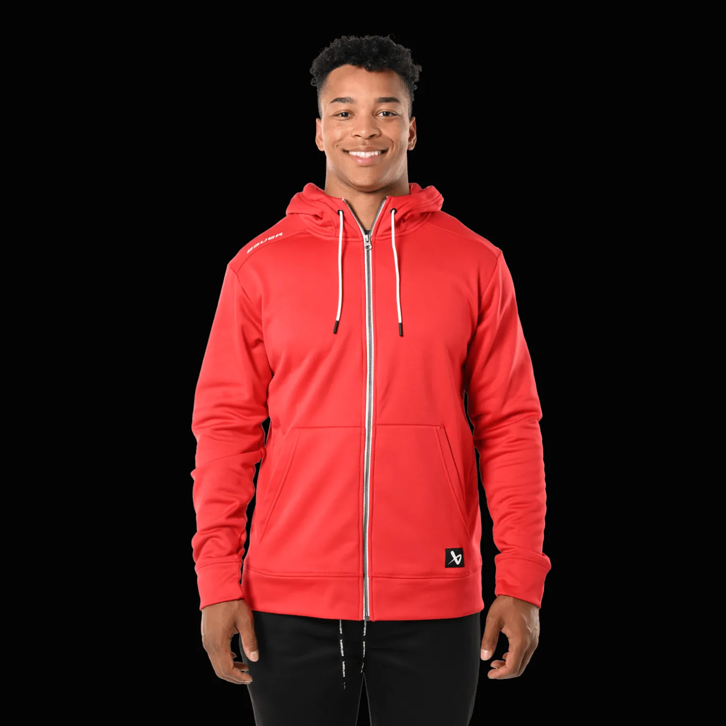 S23 Team Fleece Zip Hoodie 24/25, aikuisten huppari - T-Paidat Ja Shortsit Jääkiekkoon - S23 Team Fleece Zip Hoodie 24/25, aikuisten huppari
