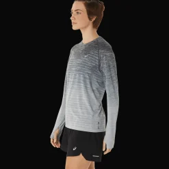Seamless Long Sleeve Top, naisten treenipaita - Treenipaidat - Seamless Long Sleeve Top, naisten treenipaita