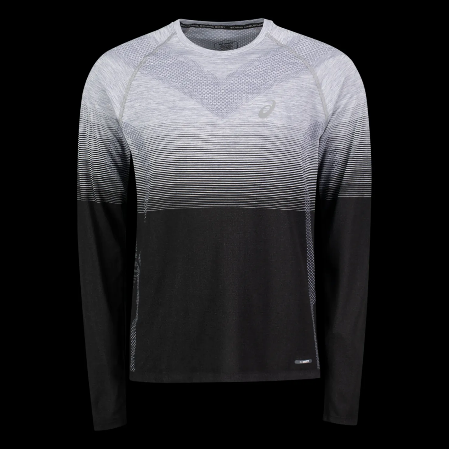 Seamless Long Sleeve Top, juoksupaita miehet - Urheilupaidat - Seamless Long Sleeve Top, juoksupaita miehet