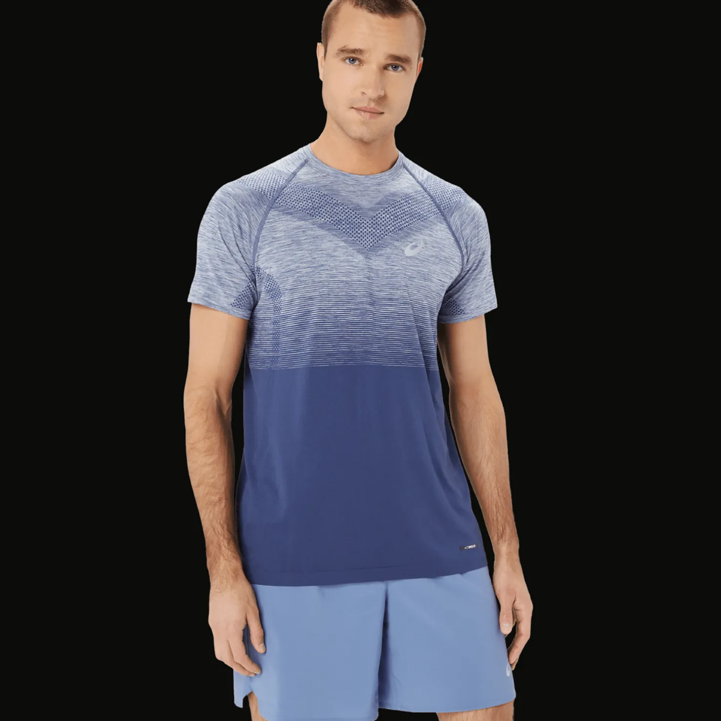 Seamless Short Sleeve Top, miesten t-paita - Urheilupaidat - Seamless Short Sleeve Top, miesten t-paita