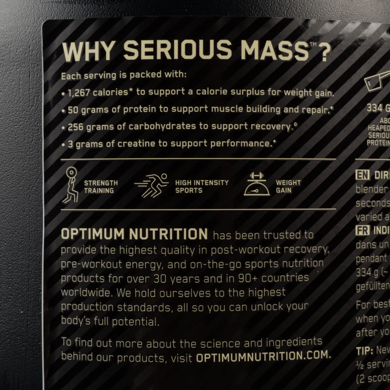 Serious Mass, 2727 g - Gainerit - Serious Mass, 2727 g
