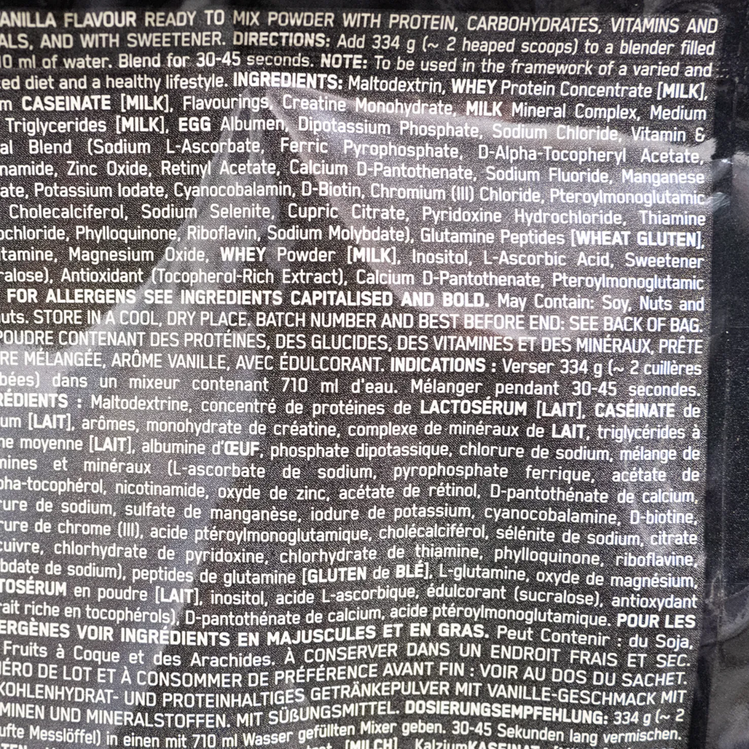 Serious Mass 5450 g, proteiinijauhe - Gainerit - Serious Mass 5450 g, proteiinijauhe