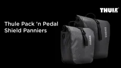 Shield Pannier large/pair black - Pyörälaukut ja korit - Shield Pannier large/pair black