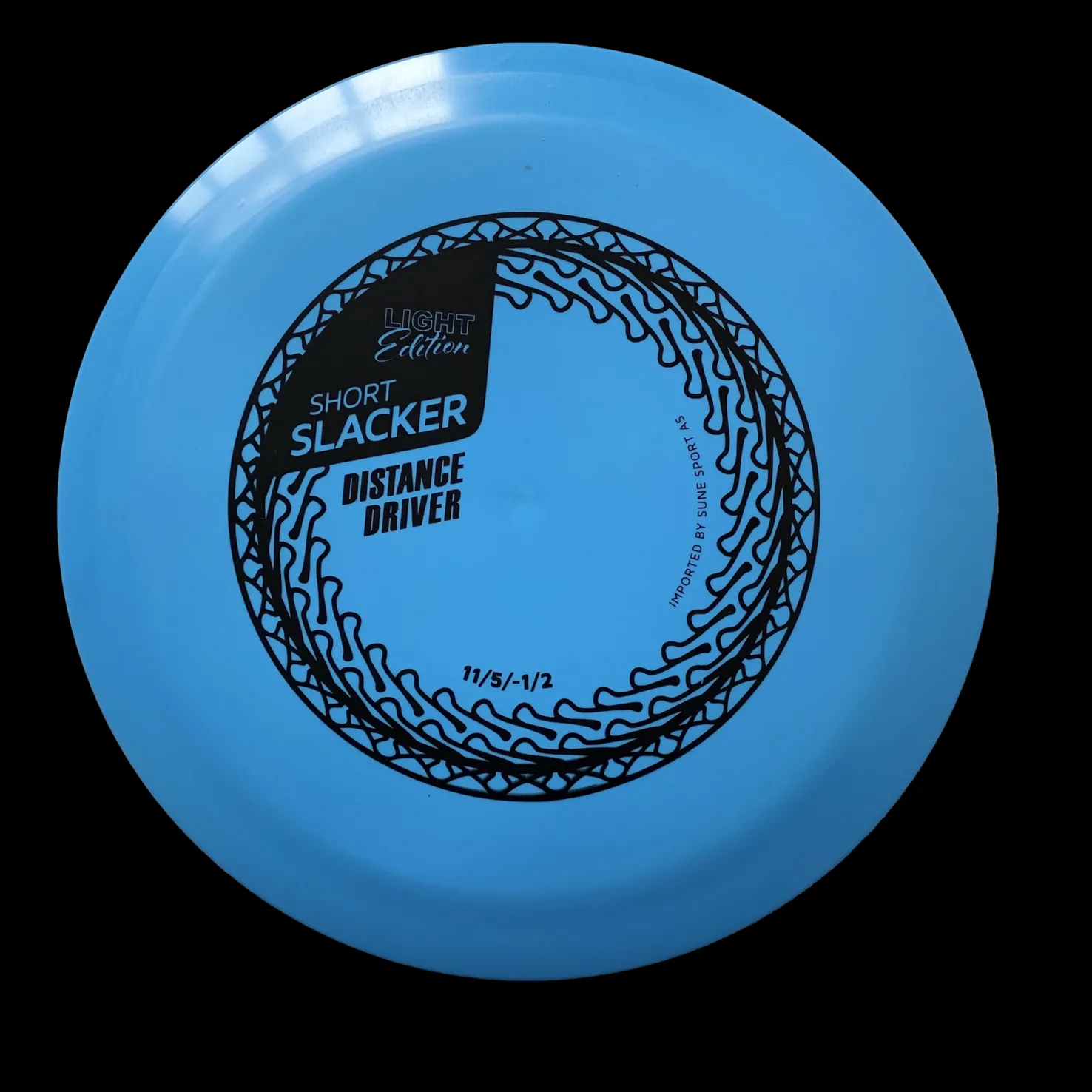 Short Slacker Distance Driver, frisbeegolfkiekko - Frisbeegolf - Short Slacker Distance Driver, frisbeegolfkiekko