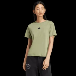 Signature Graphic Print T-Shirt, naisten t-paita - T-Paidat - Signature Graphic Print T-Shirt, naisten t-paita