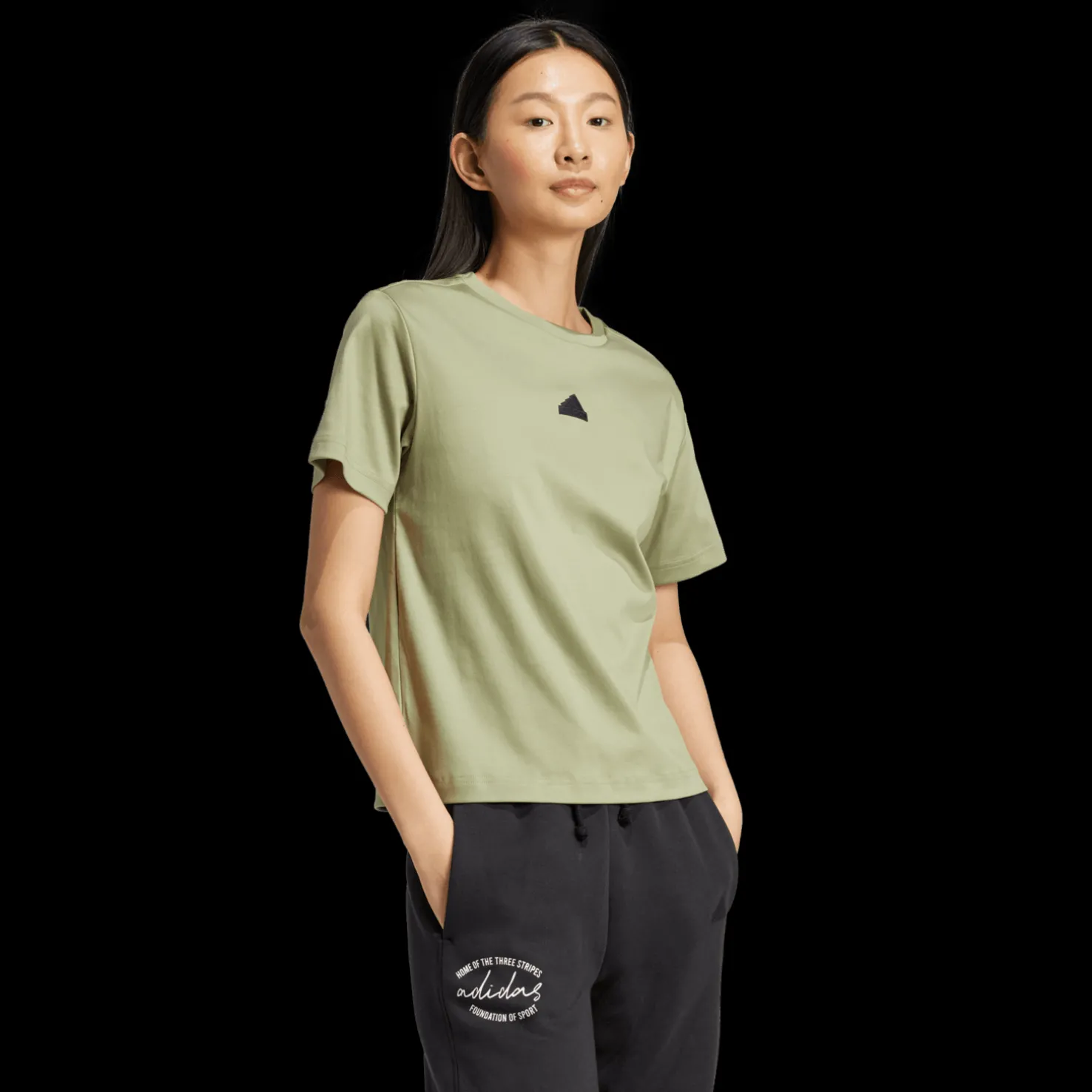 Signature Graphic Print T-Shirt, naisten t-paita - T-Paidat - Signature Graphic Print T-Shirt, naisten t-paita