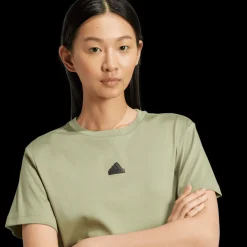 Signature Graphic Print T-Shirt, naisten t-paita - T-Paidat - Signature Graphic Print T-Shirt, naisten t-paita