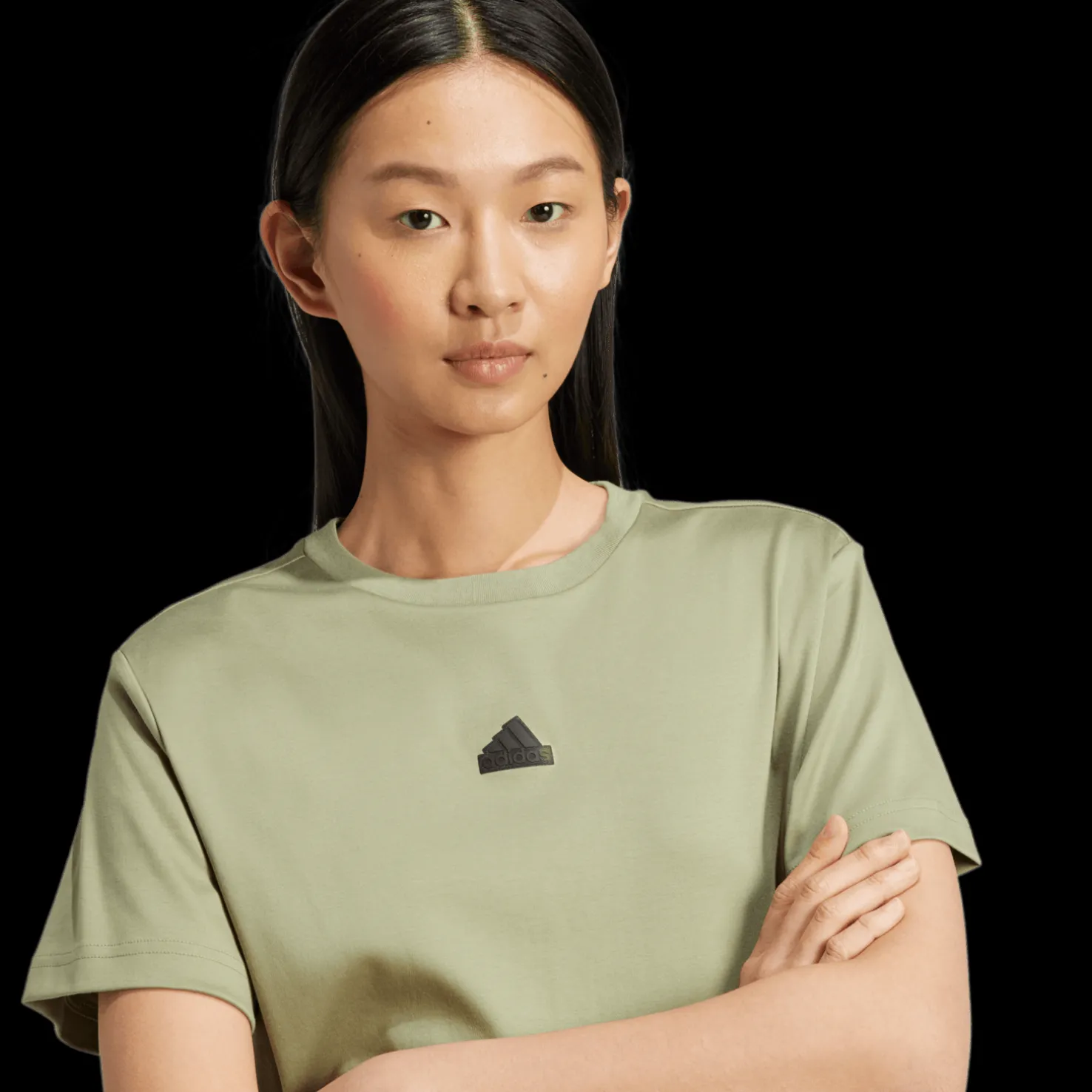 Signature Graphic Print T-Shirt, naisten t-paita - T-Paidat - Signature Graphic Print T-Shirt, naisten t-paita