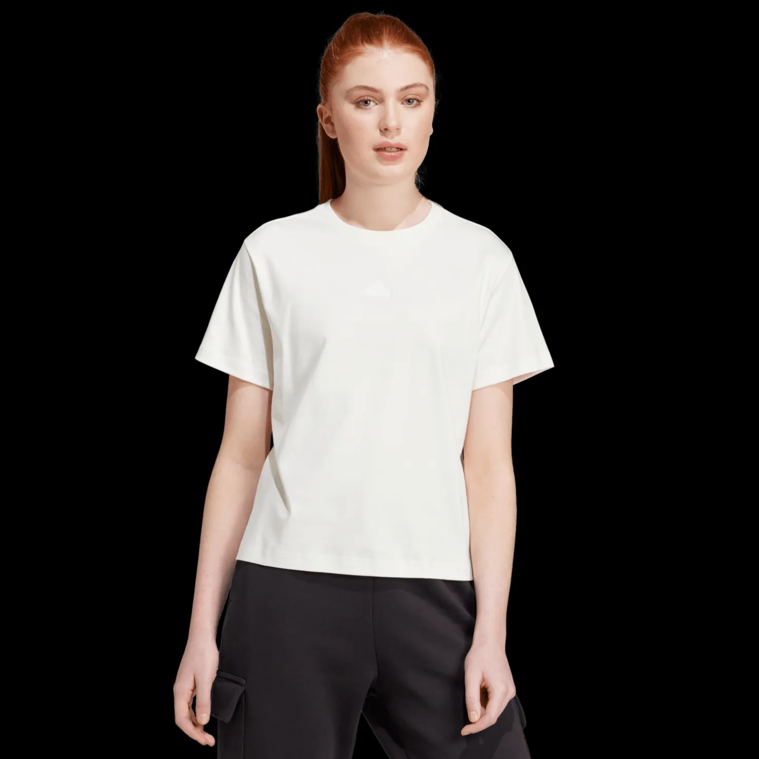 Signature Graphic Print T-Shirt, naisten t-paita - T-Paidat - Signature Graphic Print T-Shirt, naisten t-paita