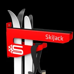 Skijack Skihanger Wall Red 300mm 24/25, suksiteline - Maastohiihtotarvikkeet - Skijack Skihanger Wall Red 300mm 24/25, suksiteline