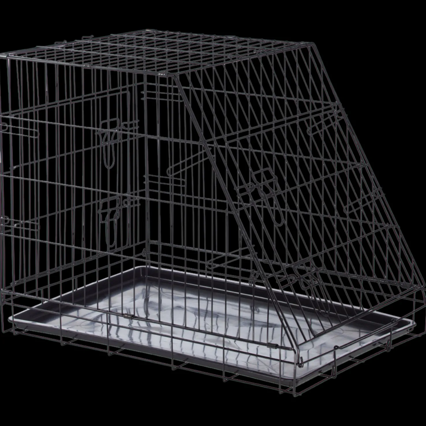 Skråvegg S, koiran häkki - Koiran Pedit Ja Häkit - Skråvegg S, koiran häkki