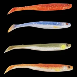 Slender Scoop Shad 11cm 7g 4pcs, softbait - Viehelajitelmat - Slender Scoop Shad 11cm 7g 4pcs, softbait