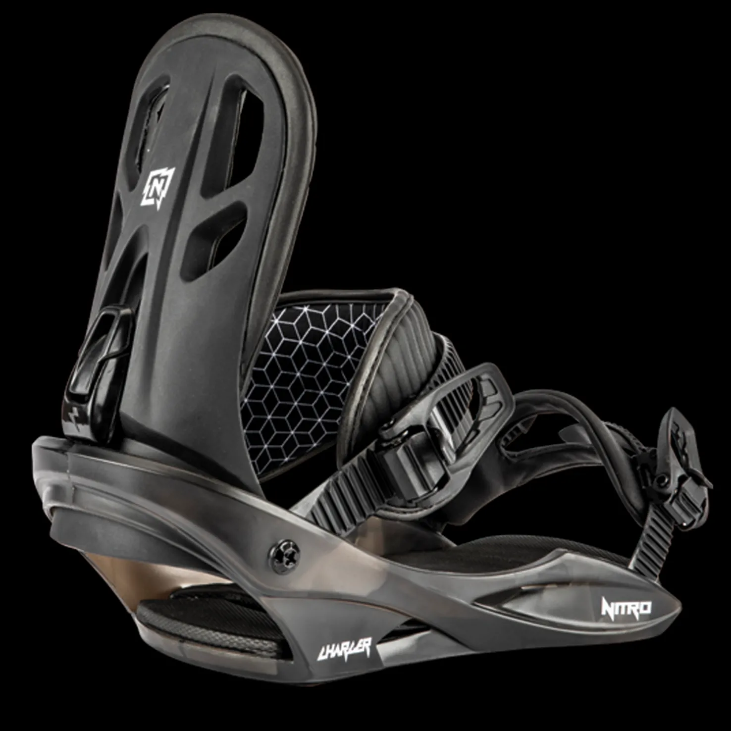 Snowboard Bindings Charger JR 24/25, nuorten lumilauta - Lumilautasiteet - Snowboard Bindings Charger JR 24/25, nuorten lumilauta