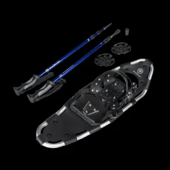 Snowshoes Cabin w/poles, lumikengät ja sauvat - Lumikengät Ja Vaellussauvat - Snowshoes Cabin w/poles, lumikengät ja sauvat