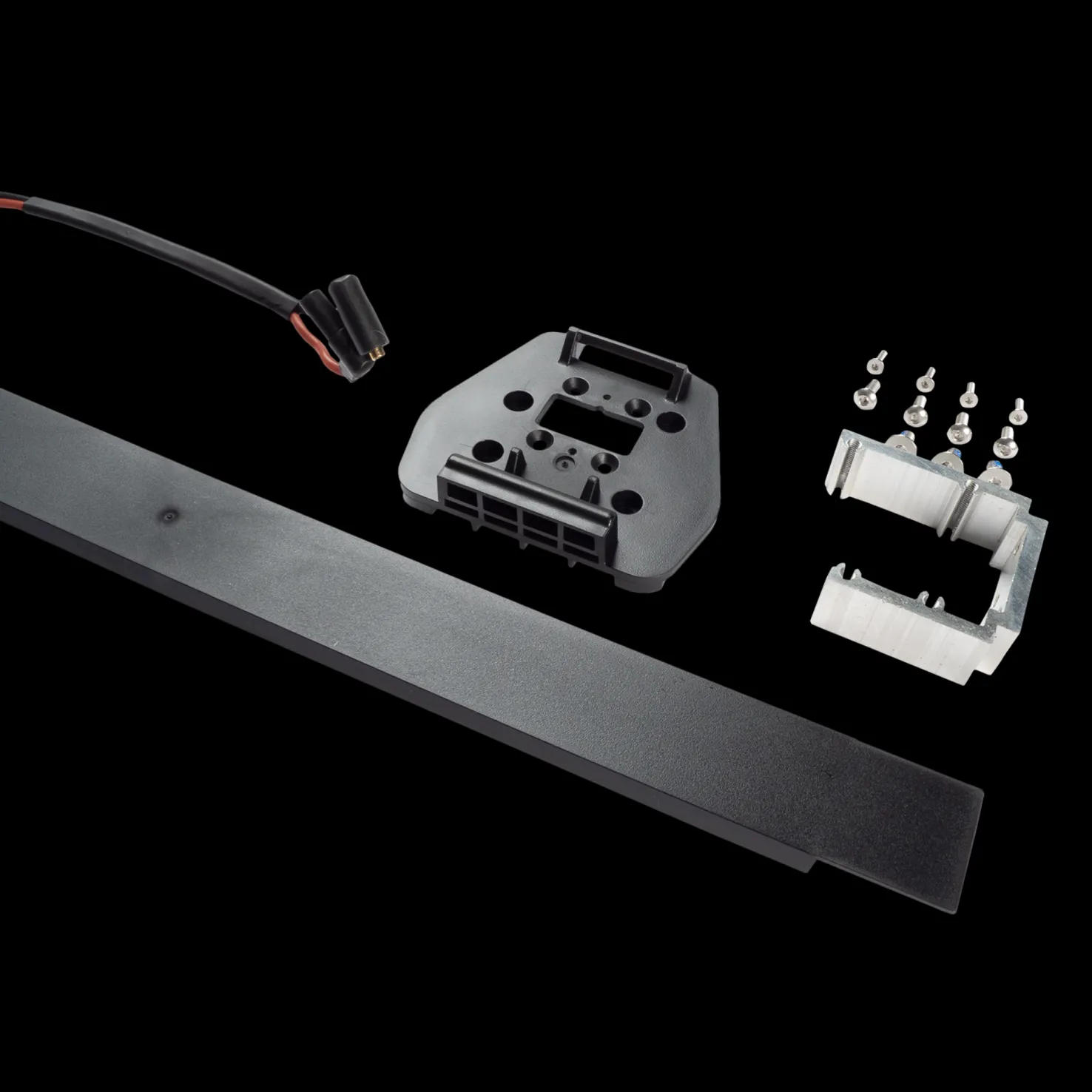 Spare Part - Battery mount kit K - White/ VeloCity - Sähköpyörien Varaosat - Spare Part - Battery mount kit K - White/ VeloCity