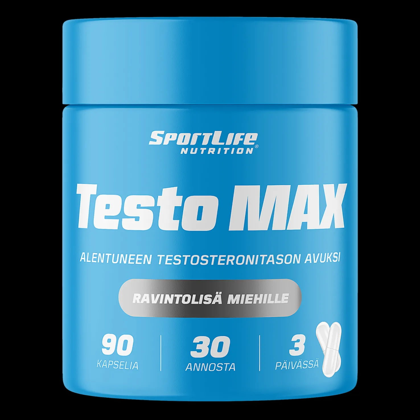 SportLife Testo MAX 90 kaps, ravintolisä - Superfood ja luonnolliset ravinteet - SportLife Testo MAX 90 kaps, ravintolisä