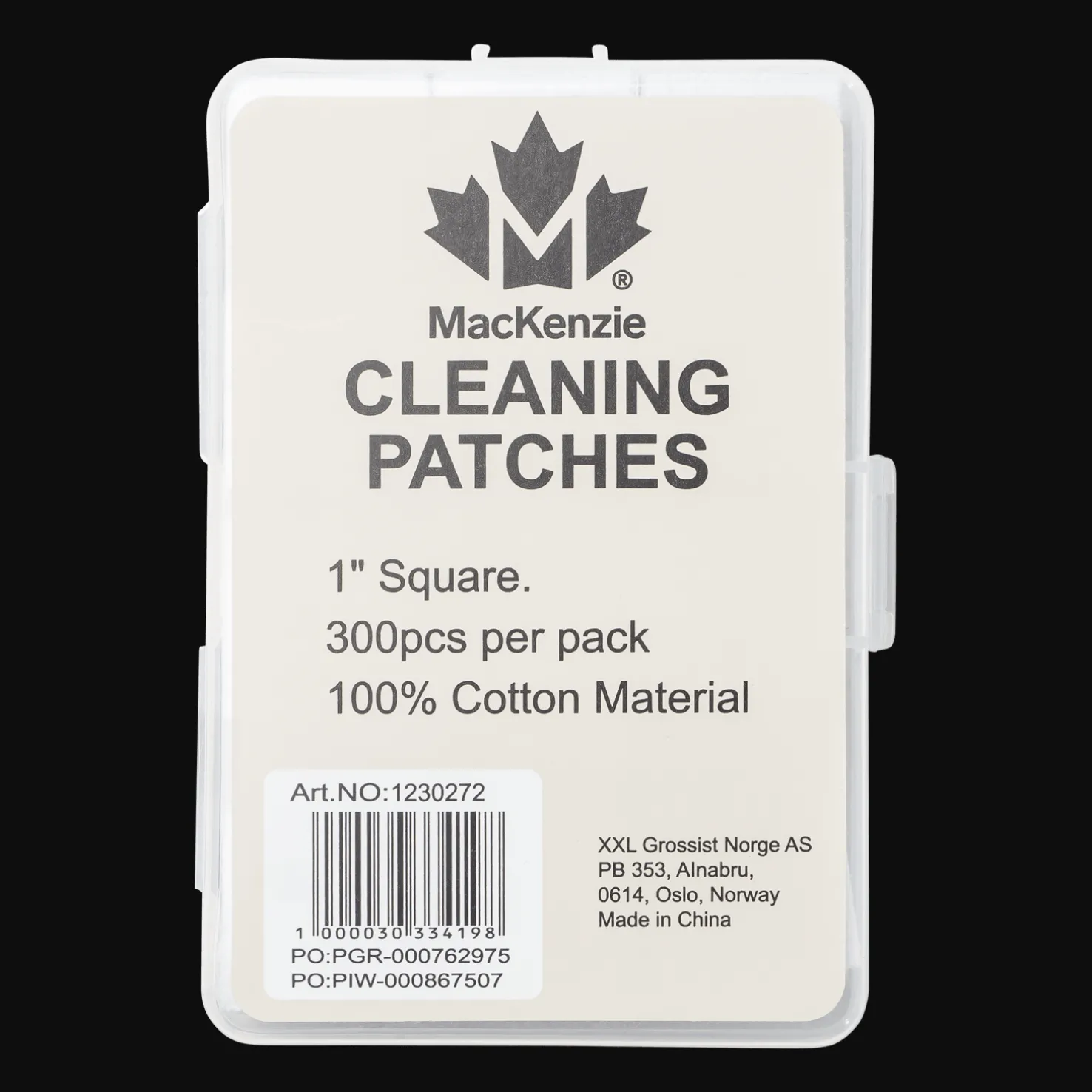 Square Cotton Patches 1", puhdistuslaput - Asehuolto - Square Cotton Patches 1", puhdistuslaput