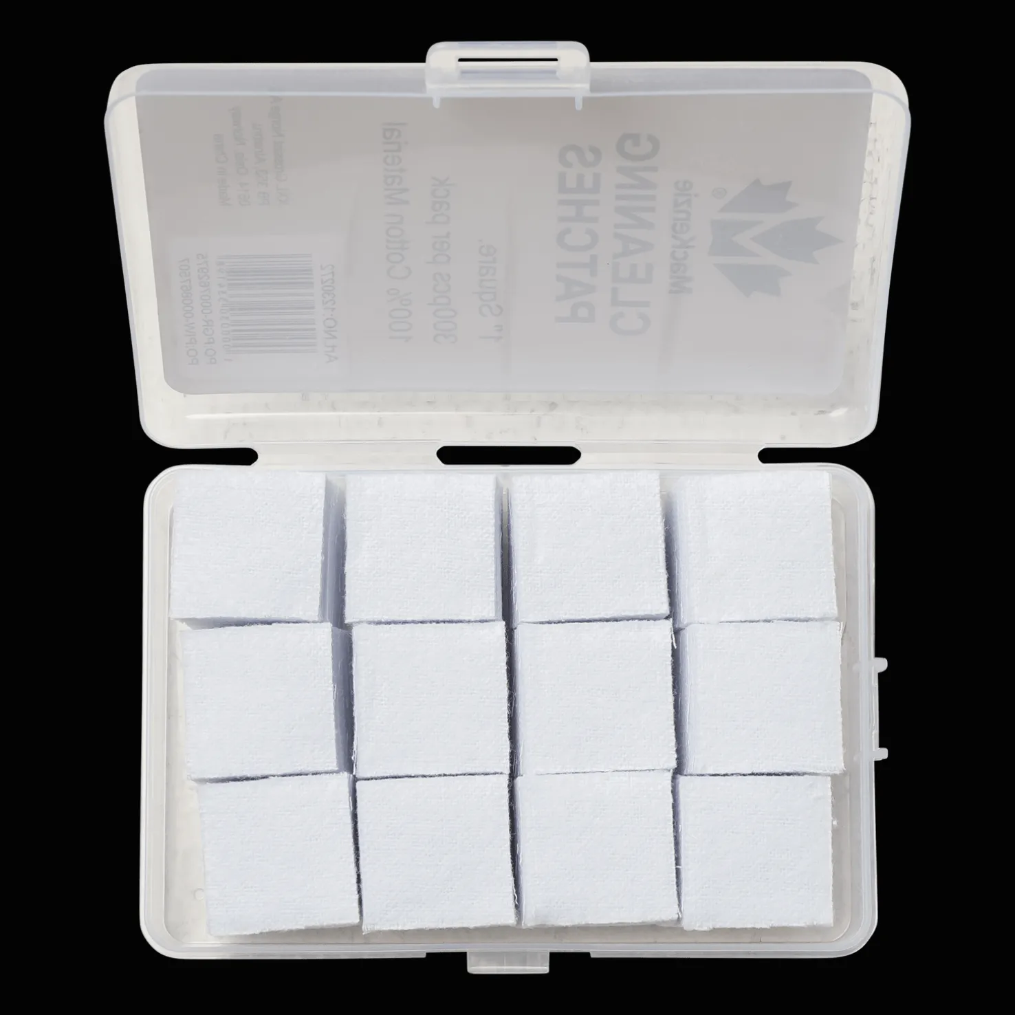 Square Cotton Patches 1", puhdistuslaput - Asehuolto - Square Cotton Patches 1", puhdistuslaput