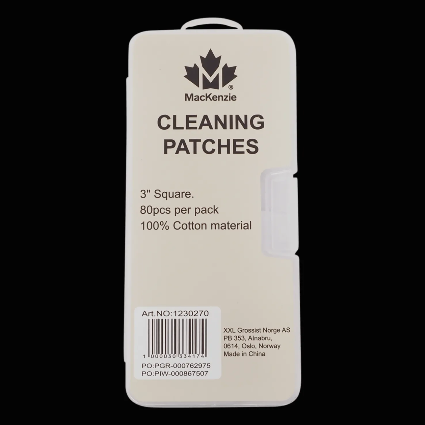 Square Cotton Patches 3", puhdistuslaput - Asehuolto - Square Cotton Patches 3", puhdistuslaput