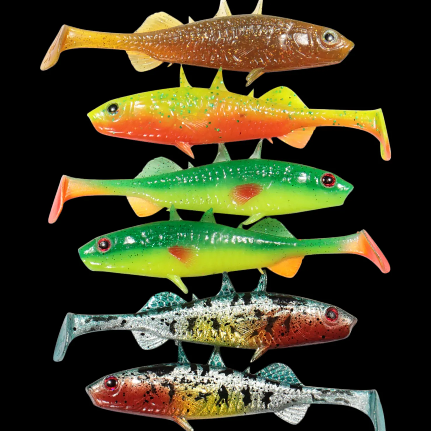Stanley The Stickleback Shadtail 7,5cm - 4g - Jigit - Stanley The Stickleback Shadtail 7,5cm - 4g