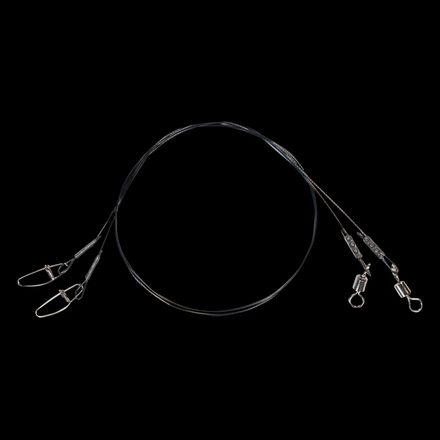 Steel Pike Leaders - 80lb 40cm - 2pcs, teräsperuke - Kalastustarvikkeet - Steel Pike Leaders - 80lb 40cm - 2pcs, teräsperuke