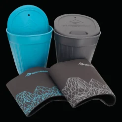 STS ALPHA COOKSET 2.2, retkikeittiösarja - Kattilat Ja Ruokailuvälineet - STS ALPHA COOKSET 2.2, retkikeittiösarja