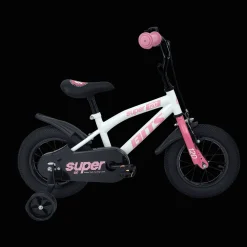 Super 12 WHITE/PINK 25, lasten pyörä - Lasten Polkupyörät - Super 12 WHITE/PINK 25, lasten pyörä